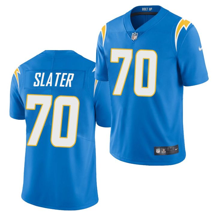 Men Los Angeles Chargers #70 Rashawn Slater Nike Powder Blue Limited NFL Jersey->los angeles chargers->NFL Jersey